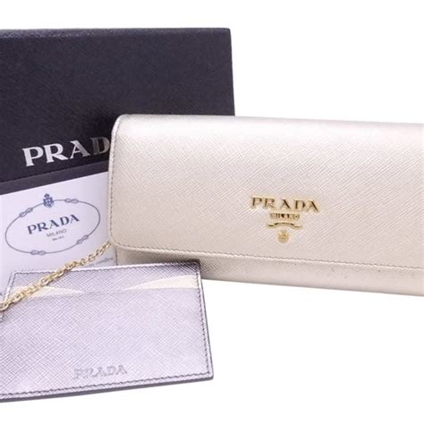 prada bifold long wallet|authentic prada wallet.